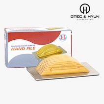 사각 나무 핸드파일 벨크로 100mm x 180mm 아데방