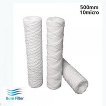 ForU215 500mm 10m 25개 생활용품 바운드필터 녹물제거필터 욕실보수용품, 상세페이지 참조
