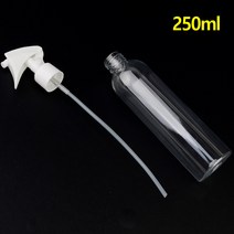 투명 헤어 분무기 미용 스프레이250ml 난분무기 가정용스프레이, 1개
