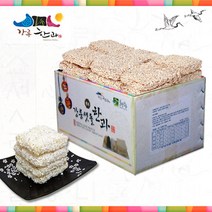 강릉한과/샛돌한과/찹쌀과줄세트(대)/수제/사천한과