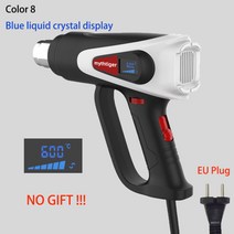 뜨거운 공기 온도 열풍기 새로운 2000w 열 총 220v 전문 총 2 모드 조정 가능한 4 노즐 열 납땜 용 건조기, 협력사, 그림으로 8