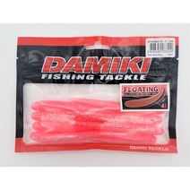 다미끼 스팅거 플로팅버전 4인치 스트레이트 웜, 469실버스노우벅