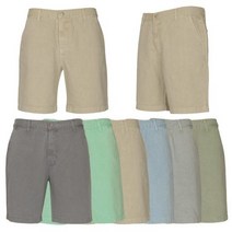 컬러감좋은 남자 기본 일자핏 면반바지 치노팬츠 심플