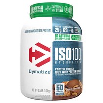 Dymatize ISO100 Hydrolyzed Whey Protein 다이마타이즈 ISO100 하이드로라이즈 웨이 프로틴 초콜렛 피넛버터 3.5 lb 1.5kg 50회분