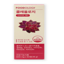 푸드올로지 콜레올로지 600mg 60정 1개