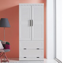 대도갤러리 아이리스 원서랍 투서랍 장롱, 화이트