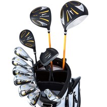 WORLD EAGLE (월드 이글) 5Z 남성 골프 클럽 풀 세트 블랙 F 화이트 가방 Ver. 오른쪽 용 플렉스 S WE-5Z-BK-S-FWT