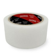 필기가능 손으로커팅 잔사없는 보호커버 고정테이프 메모지 인테리어용 마스킹용 전단지, 1개, 오공 임시고정테이프(반투명화이트)