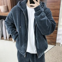 리턴옴므 남자 겨울 골덴 후드 패딩 점퍼