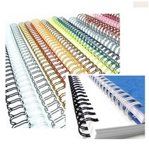 철제 제본링 철재 재본링 학원 분철 스프링 2대1 학교 건축사 설계 도면 링, 흑색 19mm 120개