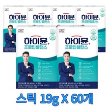 일동후디스 하이뮨 프로틴 밸런스 스틱 19g 60개입, 단품, 단품