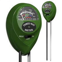 3 in 1 토양 PH 측정기 햇빛 PH 테스터 정원 꽃 토양 수분 센서 식물 산도 습도 PH 모니터 감지기, 1.1pc