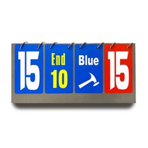 플레이원 플로어컬링 점수판 뉴스포츠