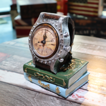 더웨스트 엔틱 인테리어 탁상시계, 01. 빈티지 실버