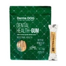 더마독 강아지 덴탈 헬스껌 150g, 장건강 + 구강건강, 3개