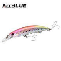 ALLBLUE-신제품 조로 90S 헤비 웨이트 미노우 92MM 38G 낚시 미끼 싱킹 저크 베이트 하드 워블러 BKK 후크 인공 미끼 태클 루어 플라이훅, 색 E