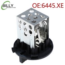 YAOPEI 6445XE 6445XE SmartSense 히터 송풍기 팬 모터 저항 푸조 307 시트로엥 C4 6445 XE 용
