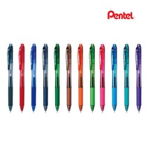 펜텔 에너겔X 펜 에너겔엑스펜 속기용 고시용펜 1자루[ENERGEL X BLN104 0.4mm BLN105 0.5mm BL107 0.7mm], 1개, 리필심0.7mm블루