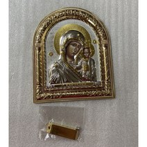 십자고상 원목형 천주교 인테리어 차량용 장식용 벽고상 탁상, 골드1