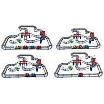 어린이날 선물 추천! 트랙시리즈 스핀 챌린지 레일카 자동차 트랙, 챌린지 레일카 (자동차2개 추가)