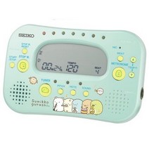 SEIKO 튜너 메트로놈 STH100SGL 수미코구라쉬 스톱워치기능