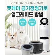 [호환용] LG 공기청정기 필터세이퍼 (펫케어 전용필터 4매입) / 털날림방지, 4매/2세트