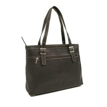 Piel Leather 여성용 노트북 토트 레드) 2761, Chocolate