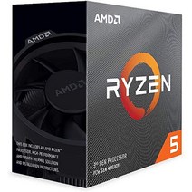 AMD Ryzen 5 3600 6 코어 12 스레드 잠금 해제 데스크탑 프로세서 (Wraith Stealth Cooler 포함)