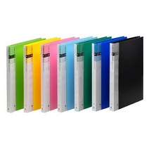 문화산업 문화 PP보급형클리어화일40P F5521-7 클리어파일, 흑색, 1개