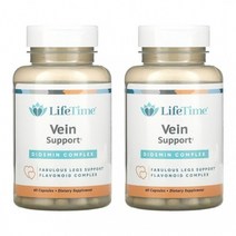 2개X LifeTime 디오스민 컴플렉스 500mg 60캡슐 라이프타임(비타민) 325252, 2개, 60정