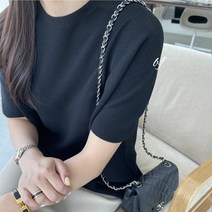 썸머 린넨 라운드 홀가먼트 니트 ob 글리터 아이보리 블랙 세피아 베이지