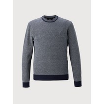 인디안_이월특가_남성 투톤 라운드넥 니트 티셔츠_NIVBRYS1261SSS