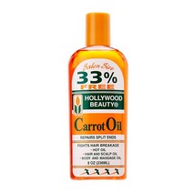 Hollywood Beauty 당근 오일 226.8g(8), 8 Ounce (Pack of 1)_8 oz