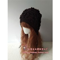 화가 베레모 손뜨개 니트 모자 아오이유우 히피 60대 시폰 촬영 앙고라 모리걸 스냅백