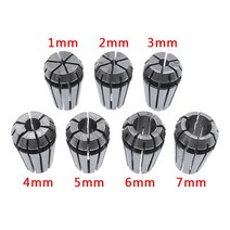 밀링 미니 머신 탭 밀링기 탁상 CNC 조각기 및 선반용 스프링 콜릿 공구 1/8 ER11 1mm 3mm 5mm 7mm 1 개, 8.6.35mm, 8.6.35mm