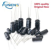 2-50pcs 10V 16V 25V 35V 50V 63V 알루미늄 전해 콘덴서 마이크로포맷 uF 220 330 470 680, 10 16V33uF 20PCS