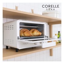 [코렐세카(아울렛)] 코렐 세카 스팀 오븐 블랙 미러 토스터기, 필수선택:코렐 세카 스팀 오븐 블랙 미러 토스터기