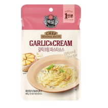 백설 갈릭크림 파스타소스 140g, 20개