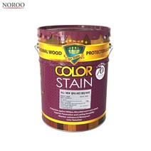 오일스테인 16L 투명 칼라 목재 방수 나무 원목 목공 유성 페인트 노루 노루표 도장 용품 도색 도료 도장재 보수 작업 칠 무광 방부 보호 신축 목조주택 방부목 변색 곰팡이방지, 초코