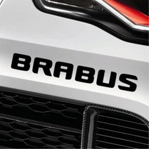 브라부스 로고 차량용 꾸미기 기스가리기 스티커 코란도스포츠 MQ4 레이 범퍼 k5, 오렌지