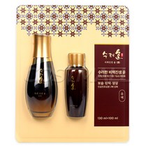 수려한 비책진생 윤 유액 130ml+100ml 주름개선 로션 코스트코, 1팩