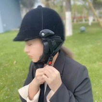 승마부츠가방 승마용품 장비보관 1pc 승마 헬멧 조정 가능한 무료 라이더 검은 모자, 한개옵션0