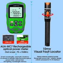 1인방송 라이브장비 광섬유 cleaver 파워 미터 키트 optica와 19 개/대 FTTH 도구, 01 -70 to 10dBm