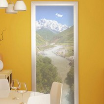 아트박스/꾸밈 cj578-마음까지시원한풍경_유리문시트지, 본품