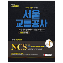 2018 서울교통공사 직업기초능력평가 + 실전모의고사 스프링제본 2권 (교환&반품불가)
