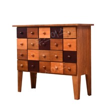 앤틱약장 미니 수납장 틈새 자개장 약장 고가구 빈티지 엔틱 심플 서랍장 우스어스, 작은 서랍장