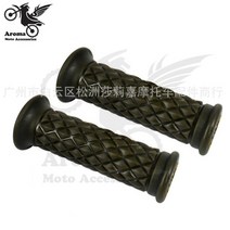 할리부품 할리데이비슨 16 색상 사용 가능 브라운 레드 블랙 핫 레트로 카페 레이서 부품 혼다 스즈키 야마하 할리 softail 스포츠스터 프린스 크루즈 모토 핸들 바 핸들호환, 1 짙은 녹색