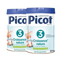 Picot 피콧 프랑스 베이비 아기 성장 스텝3 10개월-36개월 분유 800g 2팩