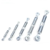 던버클 주물 턴버클 전규격 크립 와이어로프 전선바이스 연결 체인 고정, 던버클(은색) 3/4인치