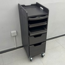 미용실 트레이 커트 아이롱 거치대 츄레이 조립 철제, C